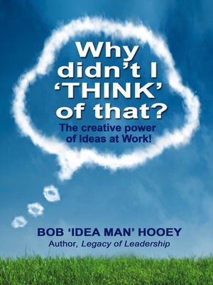 cover image of Why Didn't I THINK of That?